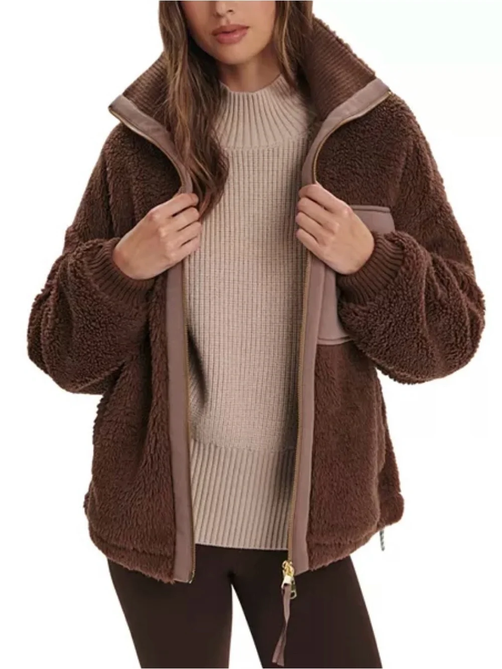 ▪️NWT Varley Lowell Sherpa Fleece Jacket